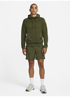 Зеленая мужская толстовка с воротником с капюшоном Nike