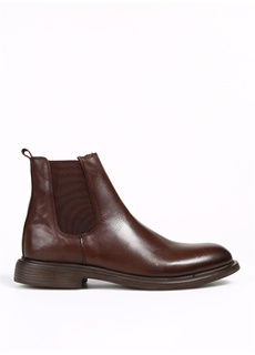 Кожаные коричневые мужские ботинки Fabrika ФАБРИКА