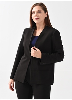 Черная женская стеганая куртка Selen