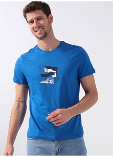 Однотонная мужская футболка с круглым вырезом Fabrika Sports