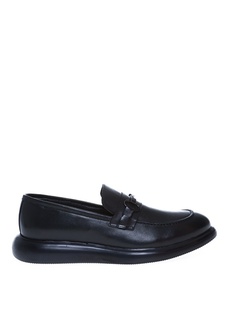 Кожаные черные мужские классические туфли Cotton Bar
