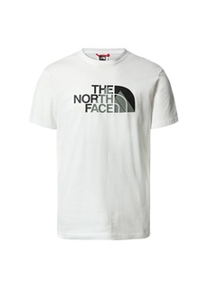 Однотонная белая мужская футболка с круглым вырезом The North Face