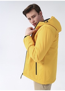 Желтое мужское пальто Fabrika Sports