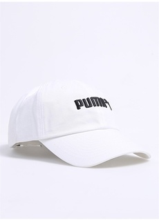 Белая мужская шапка Puma