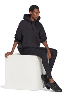 Черная женская толстовка с воротником с капюшоном Adidas