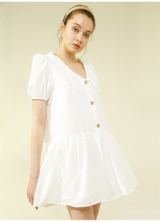 Платье белое женское Ezomola