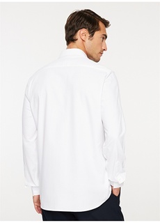 Белая мужская рубашка Slim Fit с классическим воротником Beymen Business