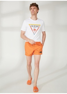 Оранжевый мужской купальник-шорты Louren