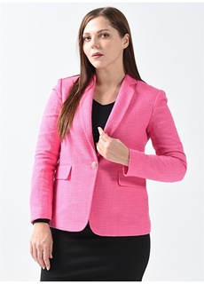 Розовая женская стеганая куртка Selen
