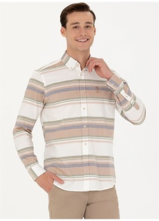Мужская рубашка стандартного кроя с воротником на пуговицах U.S. Polo Assn.