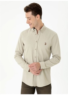 Мужская рубашка с воротником на пуговицах стандартного кроя U.S. Polo Assn.