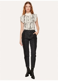 Женские джинсовые брюки Skinny антрацитового цвета Black On Black