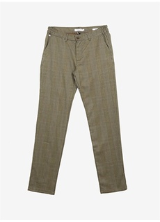 Мужские брюки узкого кроя горчичного цвета с нормальной талией U.S. Polo Assn.