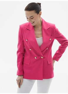 Стандартная женская куртка цвета фуксии Selen