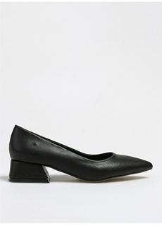 Женские черные туфли на высоком каблуке Pierre Cardin