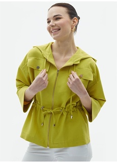 Стандартная желтая женская куртка Selen