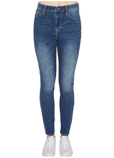 Женские джинсовые брюки Skinny с высокой талией Armani Exchange
