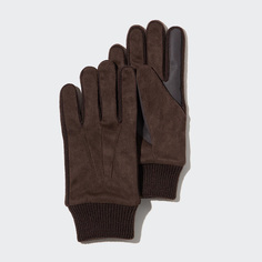 Мужские/женские перчатки Uniqlo на подкладке HEATTECH (аксессуары, теплые, зимние)