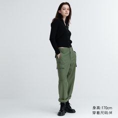 Uniqlo женский прямой комбинезон с широкими штанинами (новые универсальные повседневные брюки)