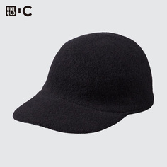 Коллаборация дизайнеров Uniqlo, женская одежда Uniqlo: шерстяная шляпа C, регулируемая фуражка