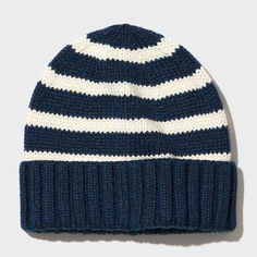 Детская одежда Uniqlo/Вязаная шапка HEATTECH для мальчиков и девочек (новый стиль осень-зима 2023)