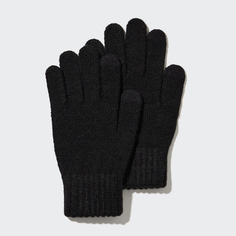 Детская одежда Uniqlo/Вязаные перчатки HEATTECH для мальчиков и девочек (новая модель осени и зимы 2023 г.)