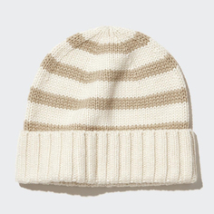 Детская одежда Uniqlo/Вязаная шапка HEATTECH для мальчиков и девочек (новый стиль осень-зима 2023)