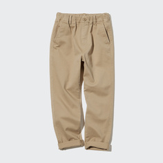 Детская одежда Uniqlo/для мальчиков/девочек, повседневные эластичные брюки с узким горлом (свободные повседневные брюки)