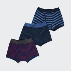 Uniqlo детская одежда/шорты для мальчиков (3 шт., новинка нижнего белья)