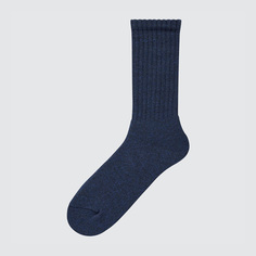 Мужские носки Uniqlo HEATTECH зимние, темно-синий