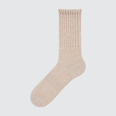 Мужские носки Uniqlo HEATTECH зимние, светло-желтый