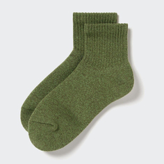 Мужские носки Uniqlo HEATTECH махровые, зеленый