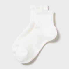 Мужские носки Uniqlo HEATTECH махровые, молочно-белый