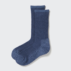 Мужские носки Uniqlo HEATTECH из махровой ткани, синий