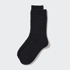 Женские носки Uniqlo HEATTECH длинные, черный