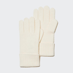 Женские кашемировые перчатки Uniqlo (новая модель осени и зимы 2023)