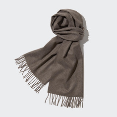 Женский кашемировый шарф Uniqlo (шаль мягкая и теплая)