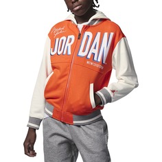 Куртка Nike Air Jordan Casual Sports, оранжевый/мультиколор