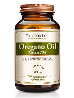 Doctor Life Oregano Oil БАД масло дикой душицы 3000мг, 120 капс./1 уп.