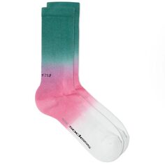 Носки Socksss Turtles Gradient, розовый/зеленый