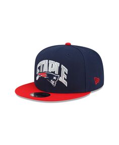 Мужская кепка X Staple темно-синяя, красная New England Patriots Pigeon 9Fifty Snapback New Era