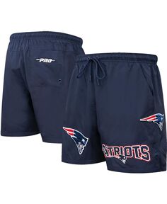 Мужские темно-синие тканые шорты New England Patriots Pro Standard