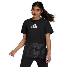 Рубашка adidas Sportswear Lace Camo GFX 2, черный