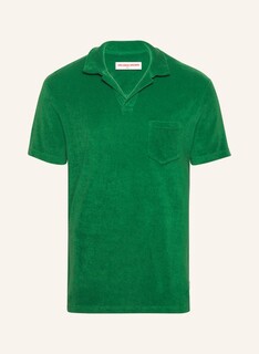 Рубашка поло ORLEBAR BROWN TERRY, зеленый