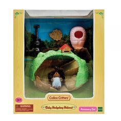 Игровой набор кукольного домика Calico Critters Baby Hedgehog Hideout с фигуркой Calico Critters