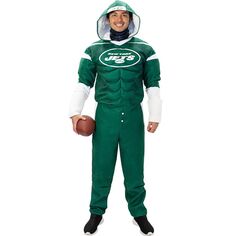 Мужской зеленый костюм для игрового дня New York Jets