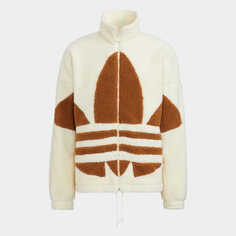 Куртка Adidas Originals, светло-бежевый/коричневый