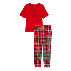 Пижама Victoria&apos;s Secret Flannel, красный