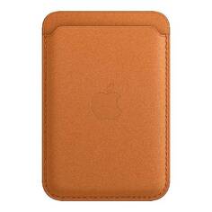 Кожаный бумажник Apple iPhone с MagSafe, golden brown