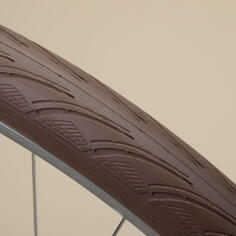 Проволока для велосипедной шины City Protect 700×45 (44-622) светоотражающая защита от проколов коричневая ELOPS, коричневый